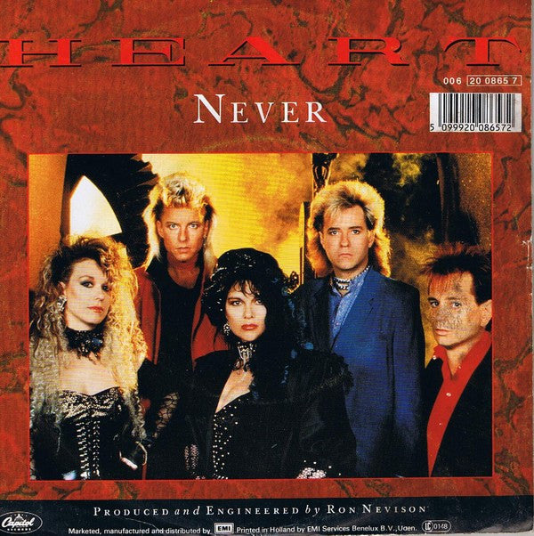 Heart : Never (7", Single)