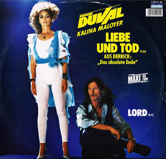 Frank Duval - Kalina Maloyer : Liebe Und Tod (12", Maxi)