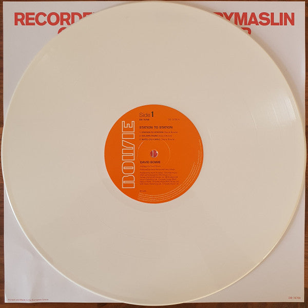 David Bowie : Station To Station (LP, Album, Ltd, RE, RM, RP, Whi)