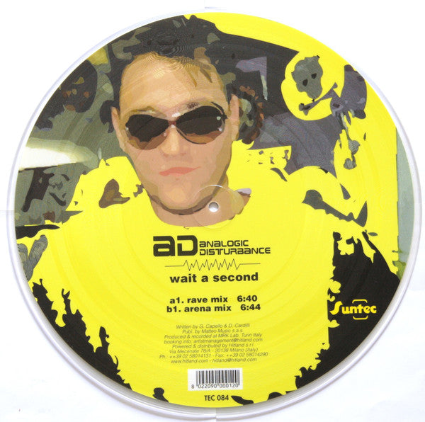 Analogic Disturbance : Wait A Second (12", Pic)