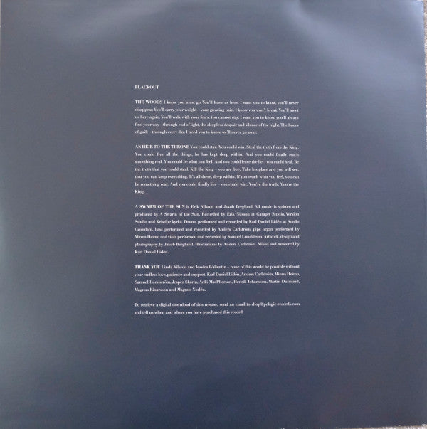 A Swarm Of The Sun : The Woods (LP, Album, Ltd, RP, Bla)