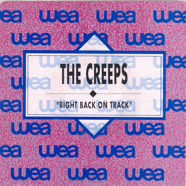 The Creeps : Right Back On Track (7", Single, Promo)