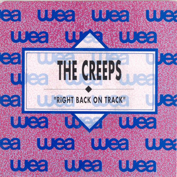 The Creeps : Right Back On Track (7", Single, Promo)