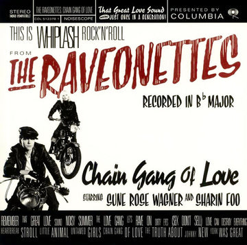 The Raveonettes : Chain Gang Of Love (LP, Album, Ltd, Num, RE, RP, Red)