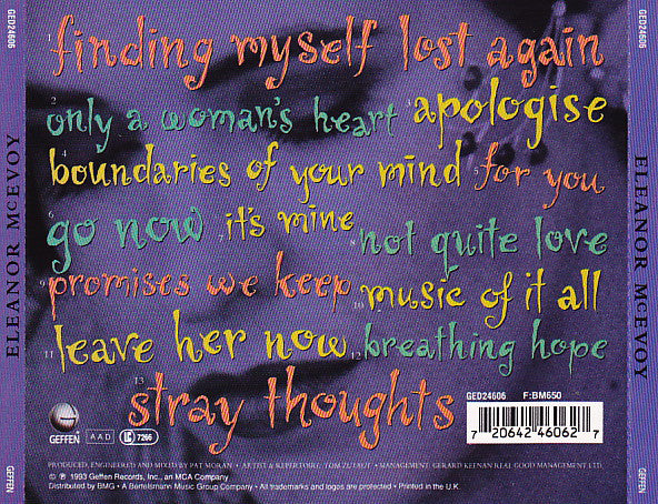 Eleanor McEvoy : Eleanor McEvoy (CD, Album)