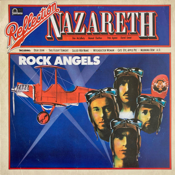 Nazareth (2) : Reflection - Rock Angels (LP, Album, Comp)