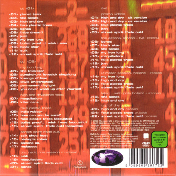Radiohead : The Bends (CD, Album, RE + CD, Comp + DVD-V, PAL + Box, Spe)