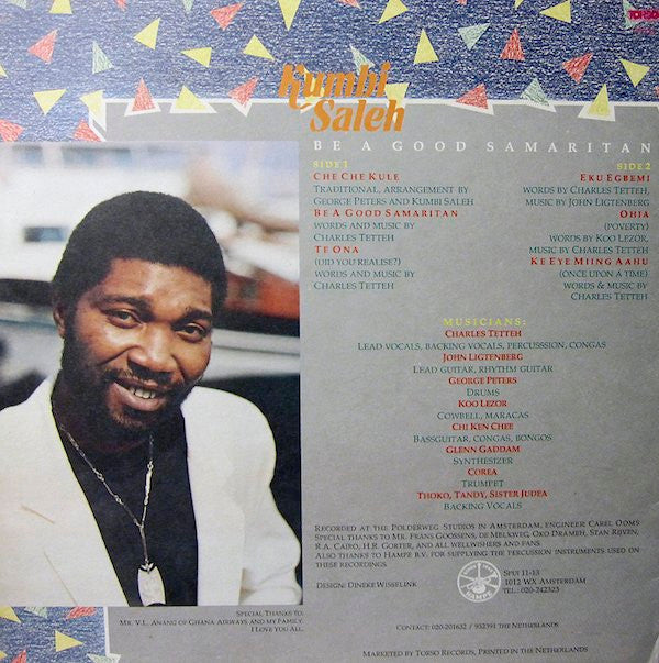 Kumbi Saleh : Be A Good Samaritan (LP)