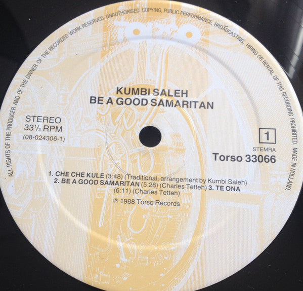 Kumbi Saleh : Be A Good Samaritan (LP)