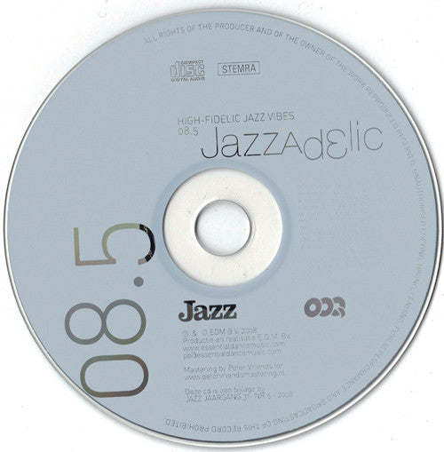 Various : Jazzadelic 08.5 High-Fidelic Jazz Vibes  (CD, Comp, Promo)