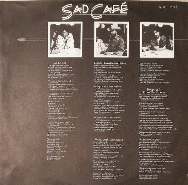 Sad Café : Sad Café (LP, Album)