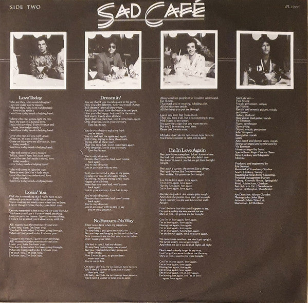 Sad Café : Sad Café (LP, Album)
