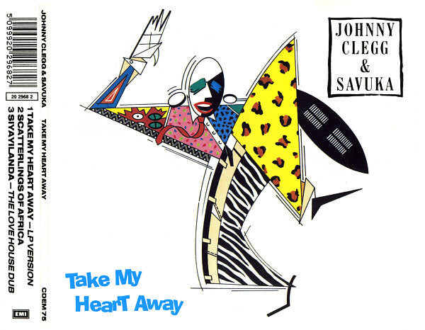 Johnny Clegg & Savuka : Take My Heart Away (CD, Maxi)