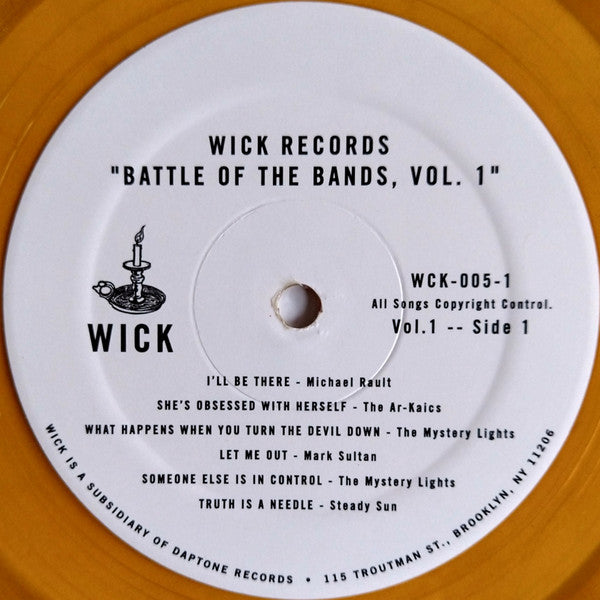 Various : Wick Records Presents - Battle Of The Bands Vol. 1 (LP, Comp, Ran)