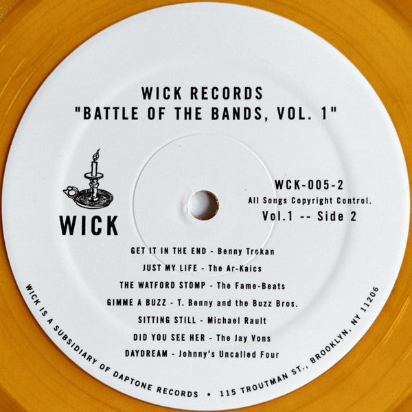 Various : Wick Records Presents - Battle Of The Bands Vol. 1 (LP, Comp, Ran)