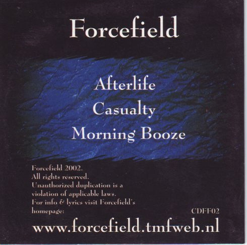 Forcefield (5) : Casualty (CD, Single)