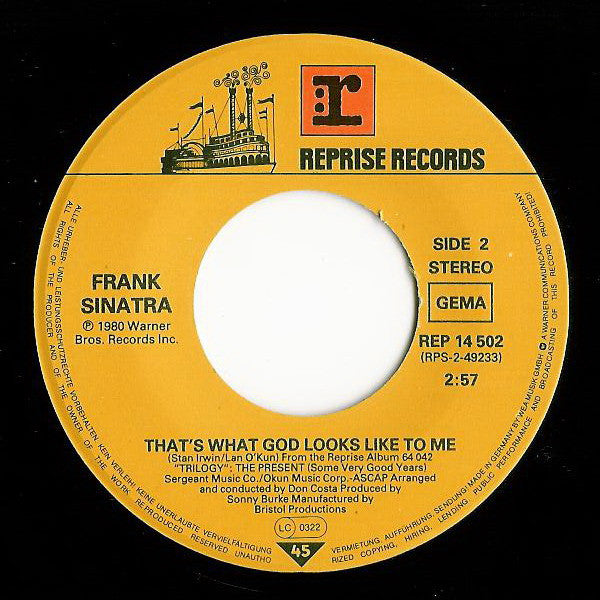 Frank Sinatra : Theme From New York, New York (7", Single)
