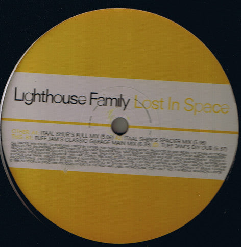 Lighthouse Family : Lost In Space (12", Promo)