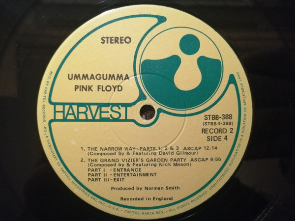 Pink Floyd : Ummagumma (2xLP, Album, RE, Win)