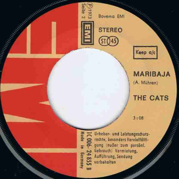 The Cats : Time Machine (7", Single)