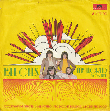 Bee Gees : My World (7", Single)