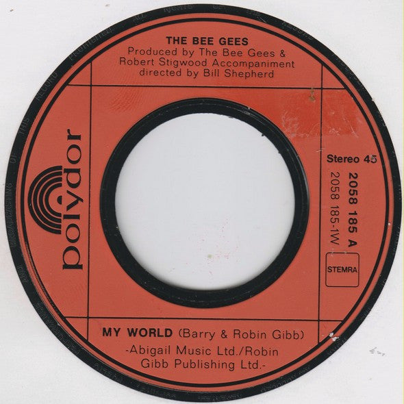 Bee Gees : My World (7", Single)