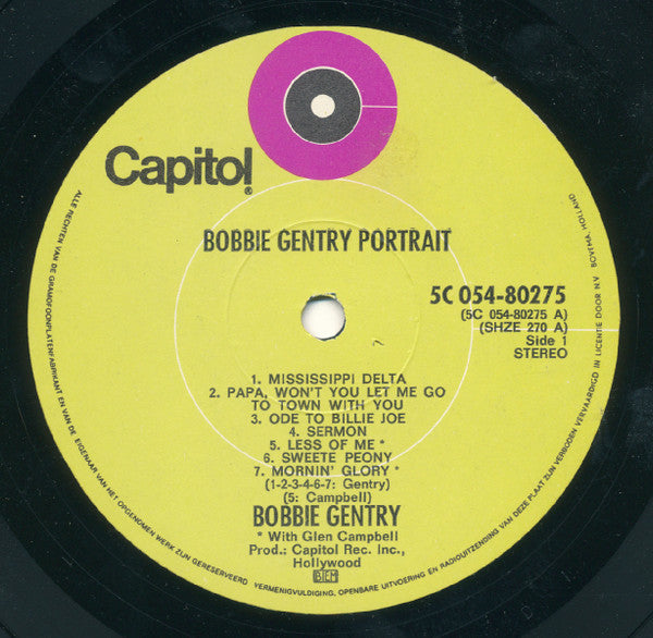 Bobbie Gentry : Portrait (LP, Comp)