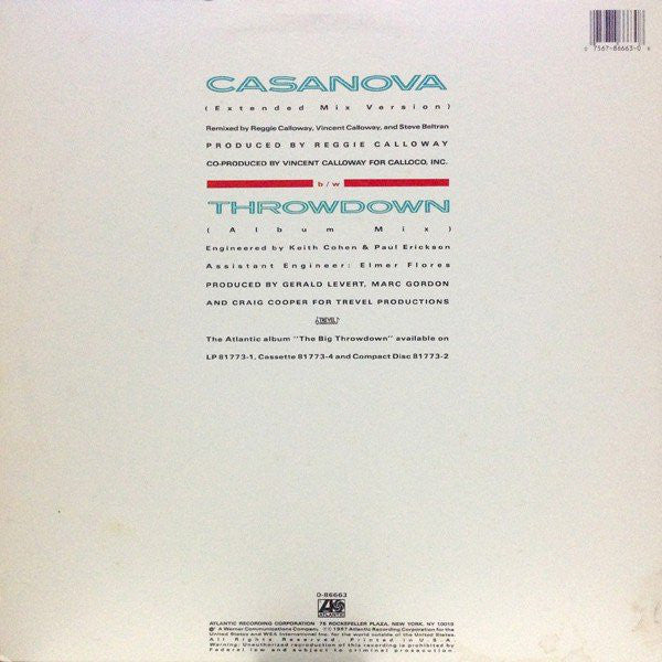 LeVert : Casanova (12", SRC)