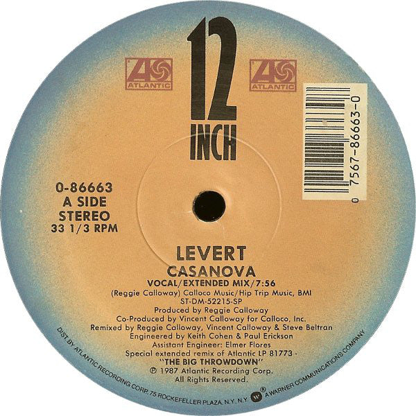 LeVert : Casanova (12", SRC)