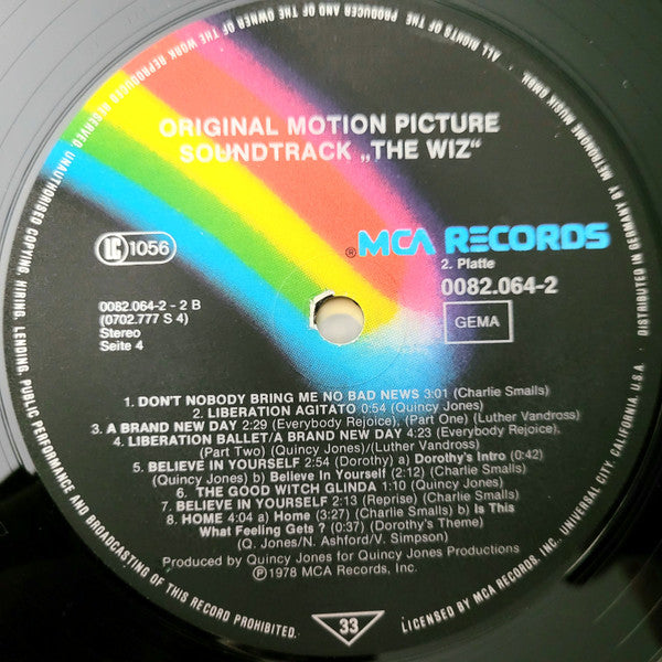 Various : The Wiz (2xLP, Album, Gat)
