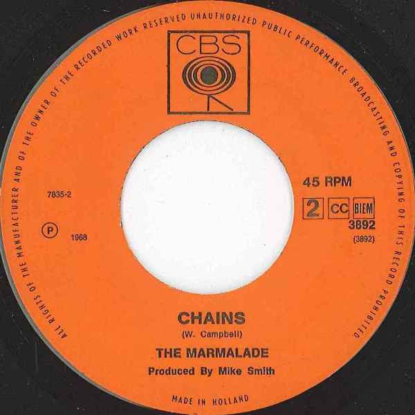 The Marmalade : Ob La Di ~ Ob La Da (7", Single)