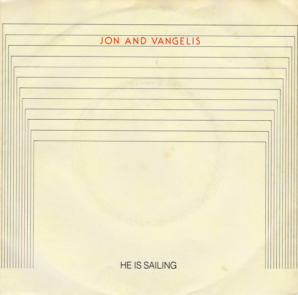 Jon & Vangelis : He Is Sailing (7", EP)