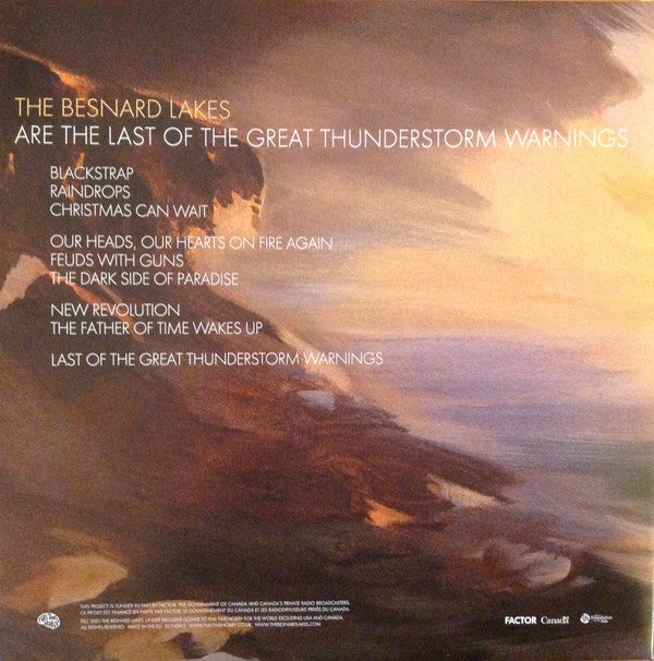 The Besnard Lakes : The Besnard Lakes Are The Last Of The Great Thunderstorm Warnings (2xLP, Album, Ltd, Cle)