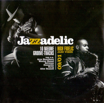 Various : Jazzadelic 09.1 High-Fidelic Jazz Vibes  (CD, Comp, Promo)