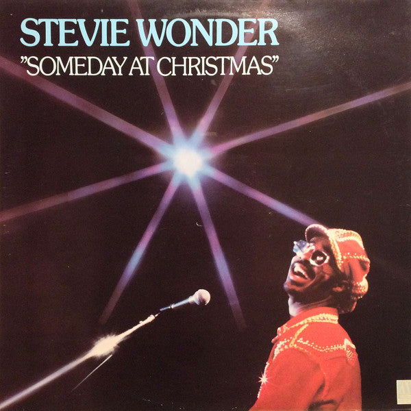 Stevie Wonder : Someday At Christmas (LP, Album, RE)