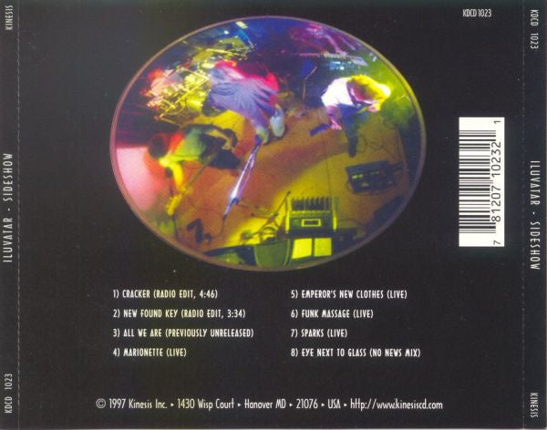 Iluvatar : Sideshow (CD, Album)