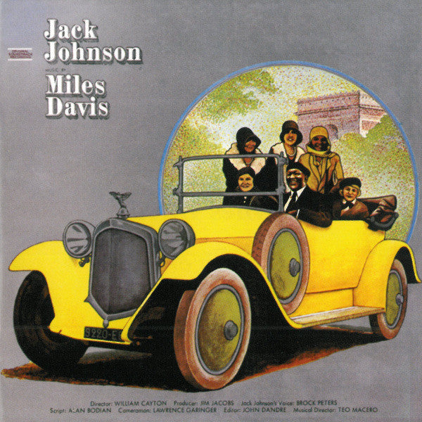 Miles Davis : Jack Johnson (Original Soundtrack Recording) (CD, Album, RE)