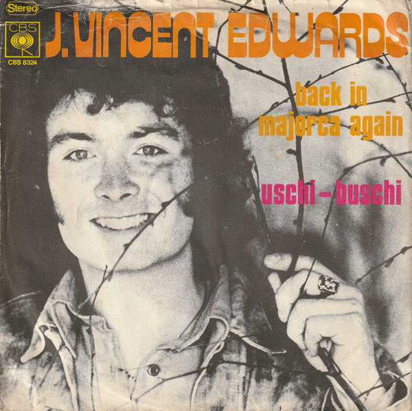 J. Vincent Edwards : Back In Majorca Again / Uschi-Buschi (7")