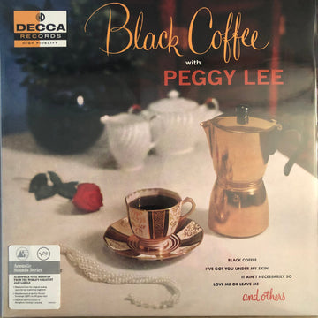 Peggy Lee : Black Coffee With Peggy Lee (LP, Album, Mono, RE, 180)