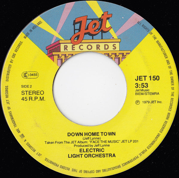 The Electric Light Orchestra* : The Diary Of Horace Wimp (7", Single)