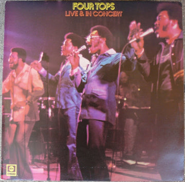 Four Tops : Live & In Concert (LP, Bla)