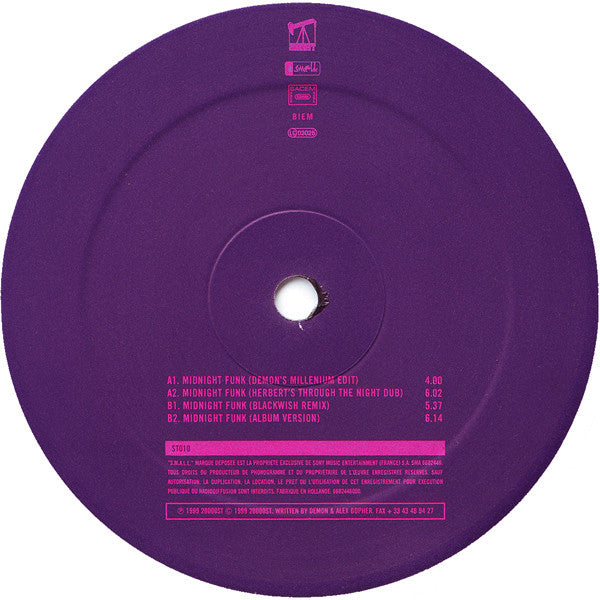 Demon : Midnight Funk (12")