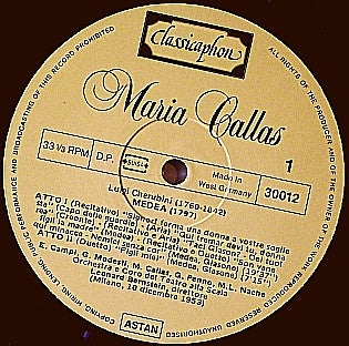 Maria Callas : Portrait In Gold  Vol. 3 (5xLP, Comp, Mono)