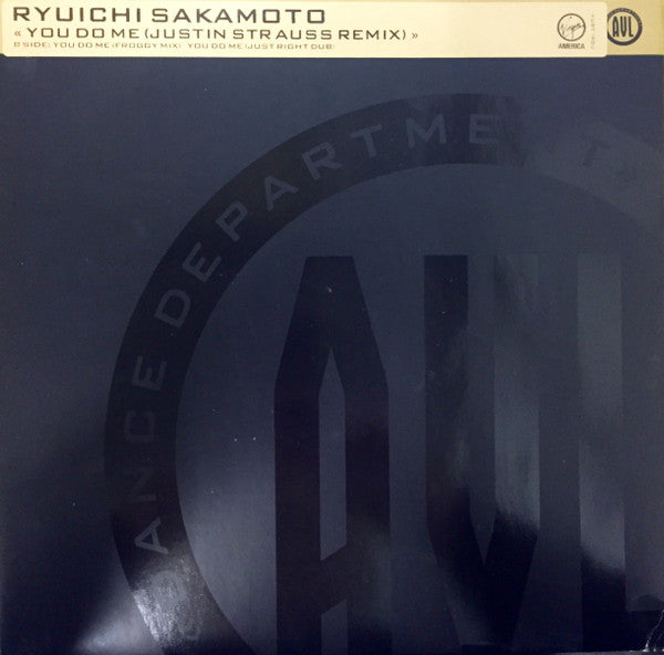 Ryuichi Sakamoto : You Do Me (Justin Strauss Remix) (12", Promo)