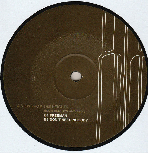 Neon Heights And Zed J : A View From The Heights (2x12", Album)