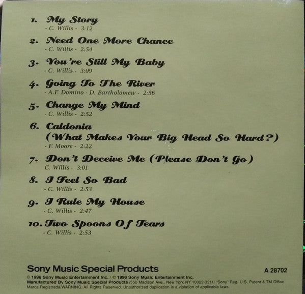 Chuck Willis : The Real Story (CD, Comp)