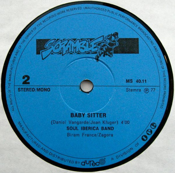 K. K. Kong / Soul Iberica Band : Monster Walk / Baby Sitter (12", Single, Ltd)