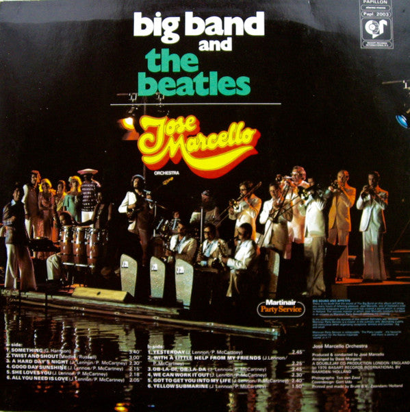 José Marcello Orchestra : Big Band And The Beatles (LP, Album)