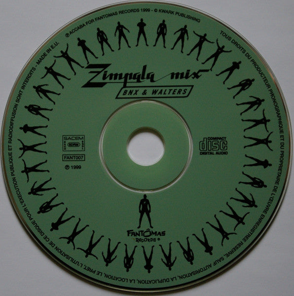 BNX & David Walters : Zimpala Mix (CD, Comp, Mixed)