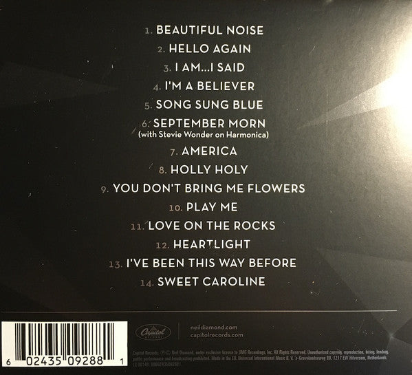 Neil Diamond With The London Symphony Orchestra : Classic Diamonds  (CD, Album, Dlx, Ltd)